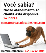 Nossos serviços estão disponiveis 24 horas pelo e-mail. Se preferir, ligue-nos em horário comercial: (34) 3242-3013.